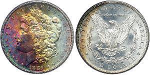1 Dollar 美利堅合眾國 (1776 - ) 銀 
