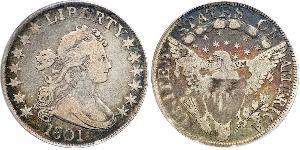 1 Dollar 美利堅合眾國 (1776 - ) 銀 Anne Willing Bingham (1764-1801)