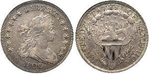 1 Dollar 美利堅合眾國 (1776 - ) 銀 Anne Willing Bingham (1764-1801)
