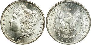 1 Dollar 美利堅合眾國 (1776 - ) 銀 