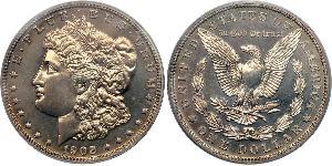 1 Dollar 美利堅合眾國 (1776 - ) 銀 