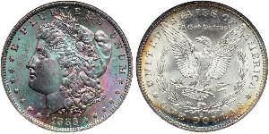 1 Dollar 美利堅合眾國 (1776 - ) 銀 