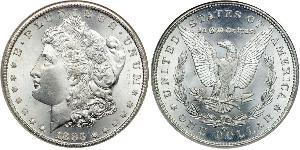 1 Dollar 美利堅合眾國 (1776 - ) 銀 
