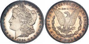 1 Dollar 美利堅合眾國 (1776 - ) 銀 