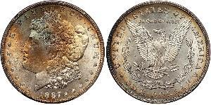 1 Dollar 美利堅合眾國 (1776 - ) 銀 