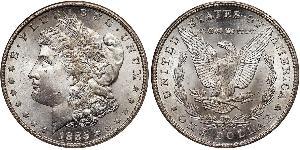 1 Dollar 美利堅合眾國 (1776 - ) 銀 