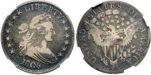 1 Dollar 美利堅合眾國 (1776 - ) 銀 Anne Willing Bingham (1764-1801)