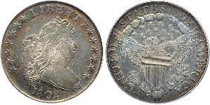 1 Dollar 美利堅合眾國 (1776 - ) 銀 Anne Willing Bingham (1764-1801)