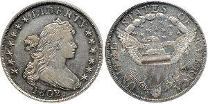 1 Dollar 美利堅合眾國 (1776 - ) 銀 Anne Willing Bingham (1764-1801)