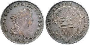 1 Dollar 美利堅合眾國 (1776 - ) 銀 Anne Willing Bingham (1764-1801)