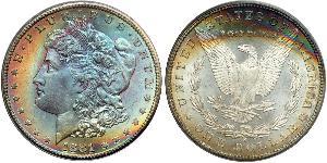 1 Dollar 美利堅合眾國 (1776 - ) 銀 