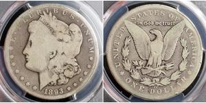 1 Dollar 美利堅合眾國 (1776 - ) 銀 