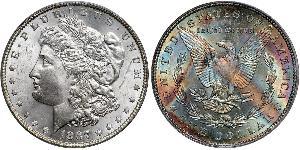 1 Dollar 美利堅合眾國 (1776 - ) 銀 