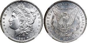 1 Dollar 美利堅合眾國 (1776 - ) 銀 