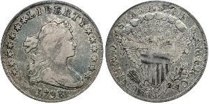 1 Dollar 美利堅合眾國 (1776 - ) 銀 Anne Willing Bingham (1764-1801)