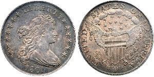 1 Dollar 美利堅合眾國 (1776 - ) 銀 Anne Willing Bingham (1764-1801)