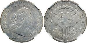 1 Dollar 美利堅合眾國 (1776 - ) 銀 Anne Willing Bingham (1764-1801)