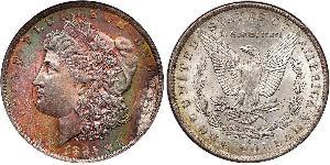1 Dollar 美利堅合眾國 (1776 - ) 銀 