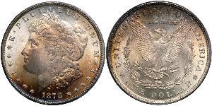 1 Dollar 美利堅合眾國 (1776 - ) 銀 