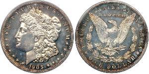 1 Dollar 美利堅合眾國 (1776 - ) 銀 