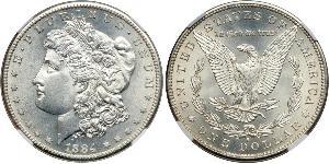 1 Dollar 美利堅合眾國 (1776 - ) 銀 