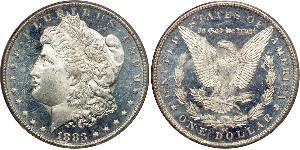 1 Dollar 美利堅合眾國 (1776 - ) 銀 