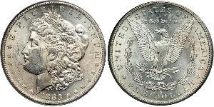 1 Dollar 美利堅合眾國 (1776 - ) 銀 