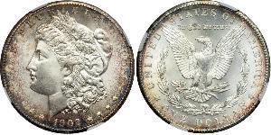 1 Dollar 美利堅合眾國 (1776 - ) 銀 