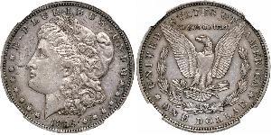 1 Dollar 美利堅合眾國 (1776 - ) 銀 
