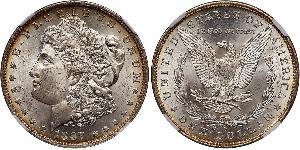 1 Dollar 美利堅合眾國 (1776 - ) 銀 