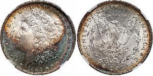 1 Dollar 美利堅合眾國 (1776 - ) 銀 