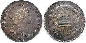 1 Dollar 美利堅合眾國 (1776 - ) 銀 Anne Willing Bingham (1764-1801)