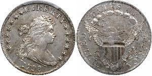 1 Dollar 美利堅合眾國 (1776 - ) 銀 Anne Willing Bingham (1764-1801)