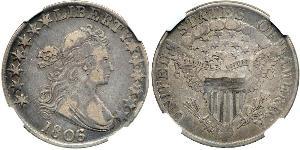 1 Dollar 美利堅合眾國 (1776 - ) 銀 Anne Willing Bingham (1764-1801)