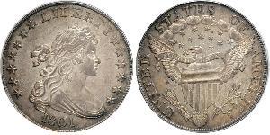 1 Dollar 美利堅合眾國 (1776 - ) 銀 Anne Willing Bingham (1764-1801)