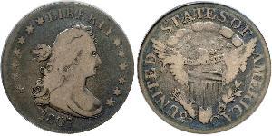 1 Dollar 美利堅合眾國 (1776 - ) 銀 Anne Willing Bingham (1764-1801)