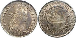1 Dollar 美利堅合眾國 (1776 - ) 銀 Anne Willing Bingham (1764-1801)
