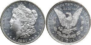 1 Dollar 美利堅合眾國 (1776 - ) 銀 