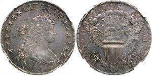 1 Dollar 美利堅合眾國 (1776 - ) 銀 Anne Willing Bingham (1764-1801)