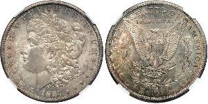 1 Dollar 美利堅合眾國 (1776 - ) 銀 