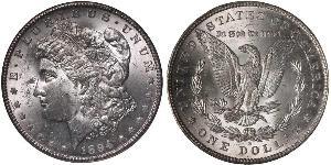 1 Dollar 美利堅合眾國 (1776 - ) 銀 