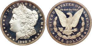 1 Dollar 美利堅合眾國 (1776 - ) 銀 