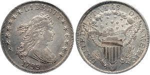 1 Dollar 美利堅合眾國 (1776 - ) 銀 Anne Willing Bingham (1764-1801)