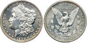 1 Dollar 美利堅合眾國 (1776 - ) 銀 