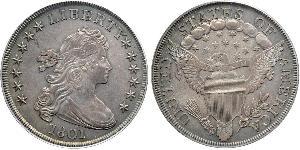 1 Dollar 美利堅合眾國 (1776 - ) 銀 Anne Willing Bingham (1764-1801)