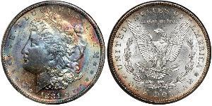 1 Dollar 美利堅合眾國 (1776 - ) 銀 