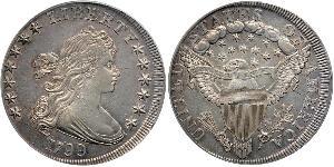 1 Dollar 美利堅合眾國 (1776 - ) 銀 Anne Willing Bingham (1764-1801)