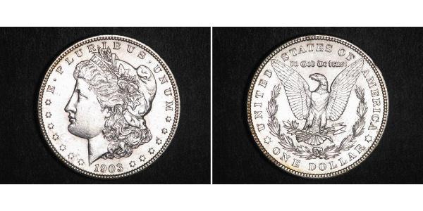 1 Dollar 美利堅合眾國 (1776 - ) 銀 