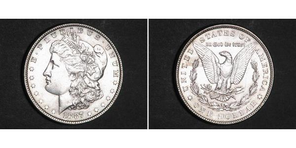 1 Dollar 美利堅合眾國 (1776 - ) 銀 