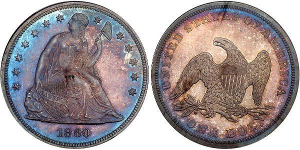1 Dollar 美利堅合眾國 (1776 - ) 銀 